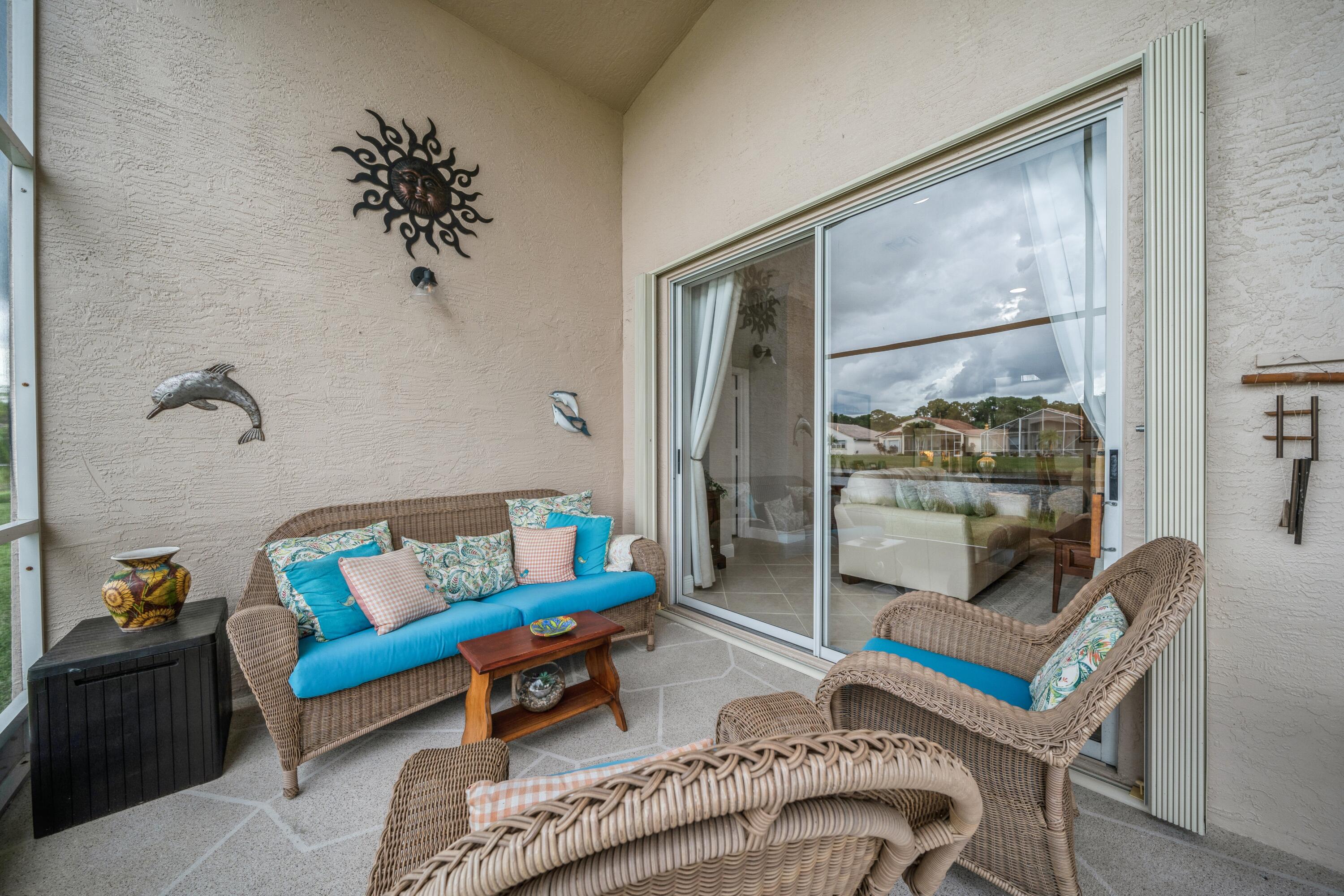 384 Springview Loop Port St. Lucie, FL 34986 - Photo 26 of 48 Screened Patio