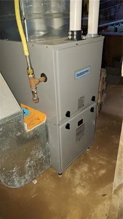 a view of water heater room