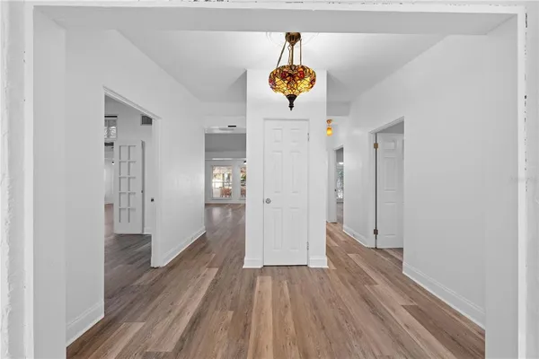 a view of outside garden