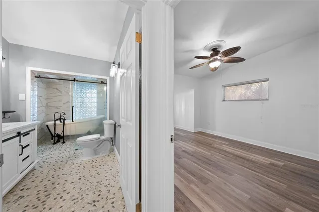 a view of a basketball court