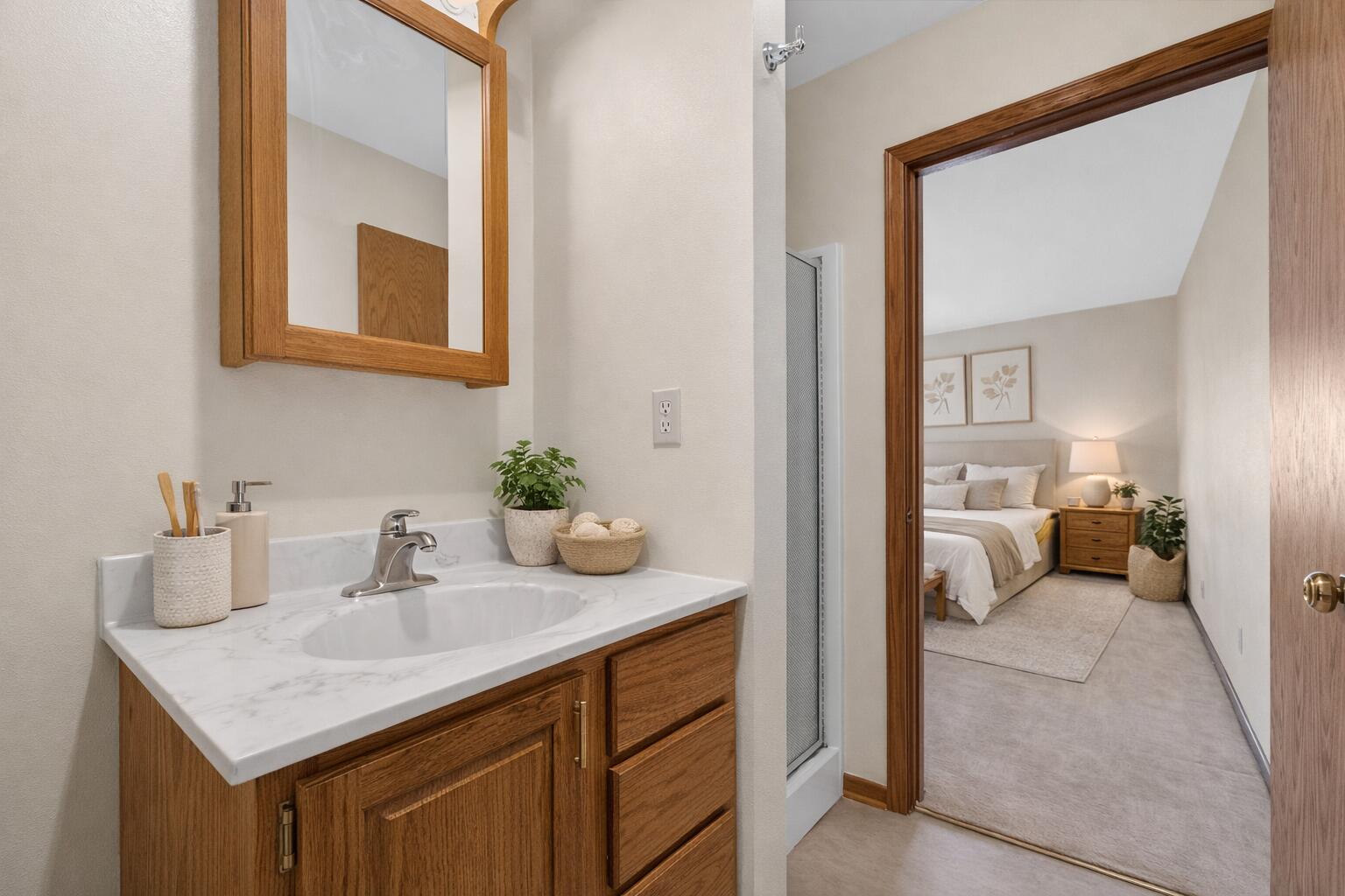 1451 Pheasant Run Drive, Unit 101 Mount Pleasant, WI 53406 - Photo 8 of 13 Virtually staged.