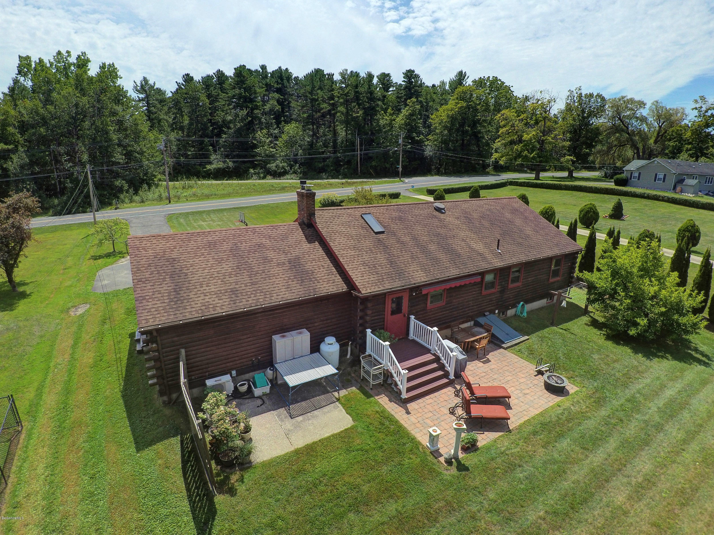 352 Barker Road Pittsfield, MA 01201 - Photo 2 of 34 30-Aerial Back of Home