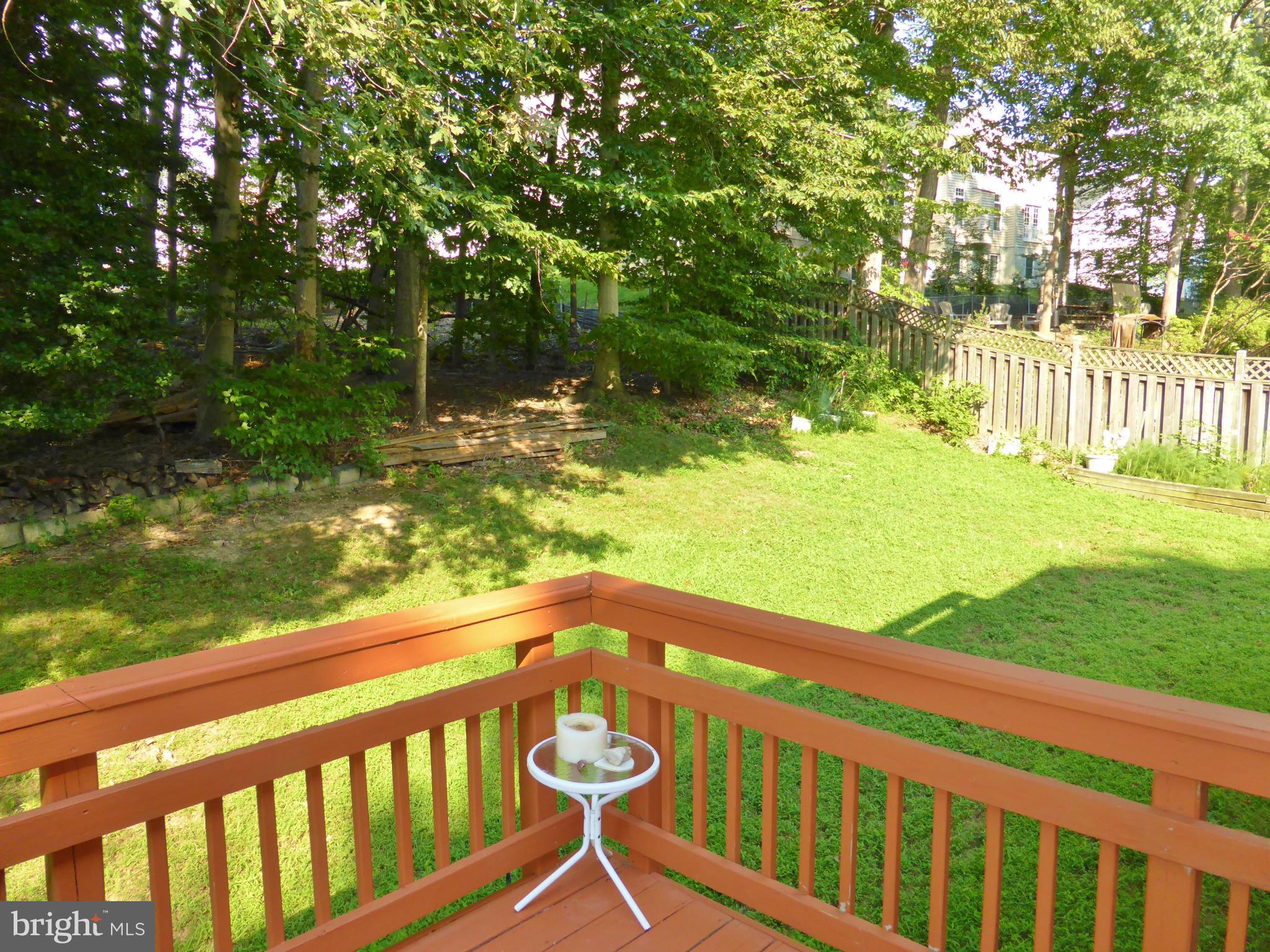 7587 Vogels Way Springfield, VA 22153 - Photo 23 of 26 View from deck