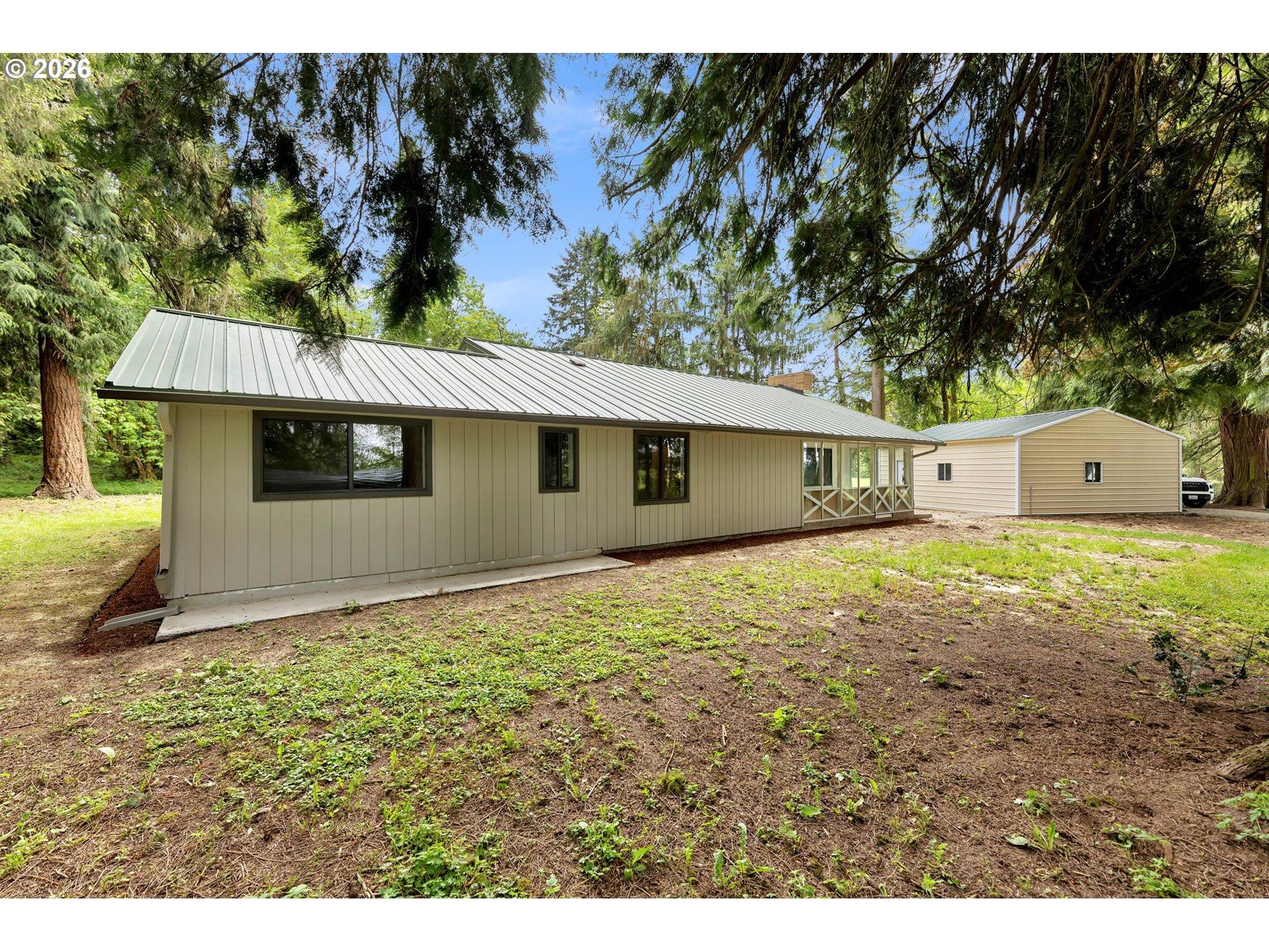 30921 Northwest Spencer Road La Center, WA 98642 - Photo 28 of 39 a view of a house with a yard