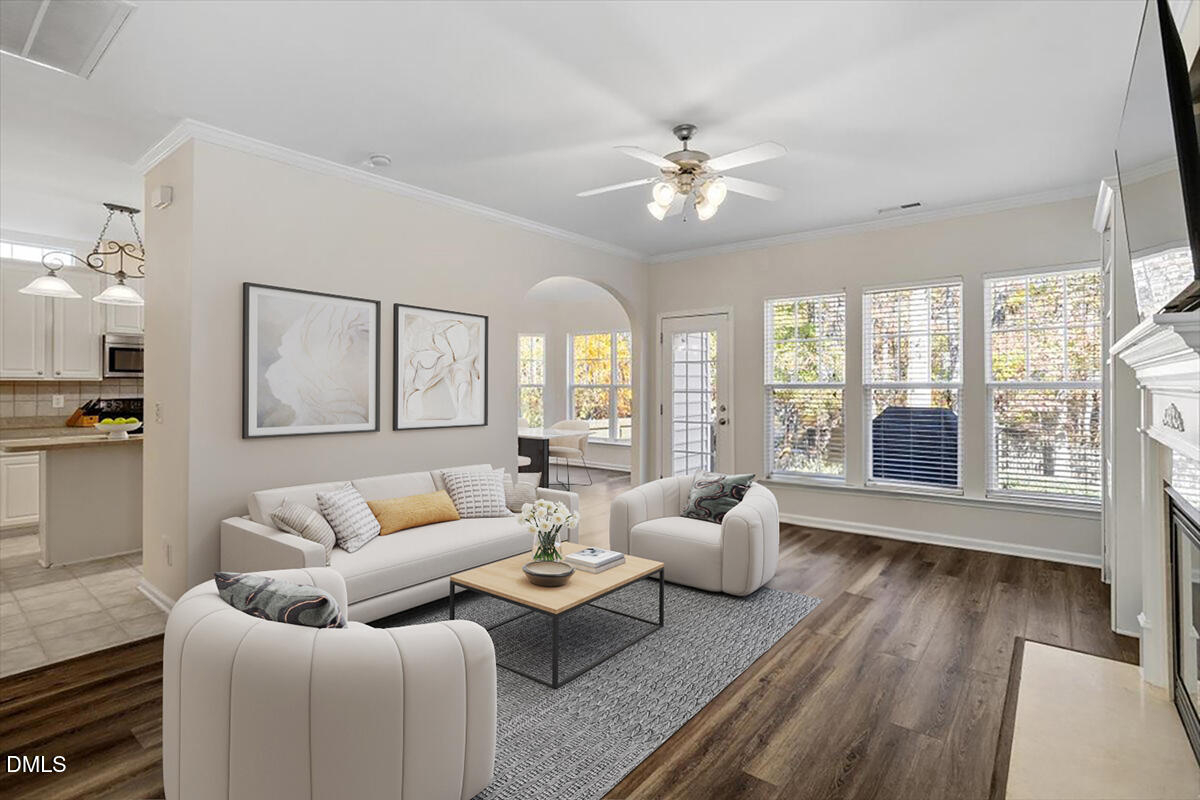 3409 Ranbir Drive Durham, NC 27713 - Photo 3 of 48 Living room + Dining room 3_final