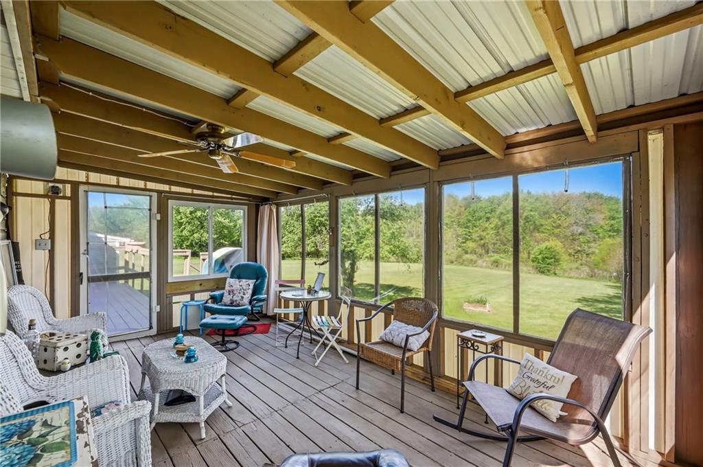 2818 Leesburg-Volant Road Volant, PA 16156 - Photo 35 of 46 Back porch views!