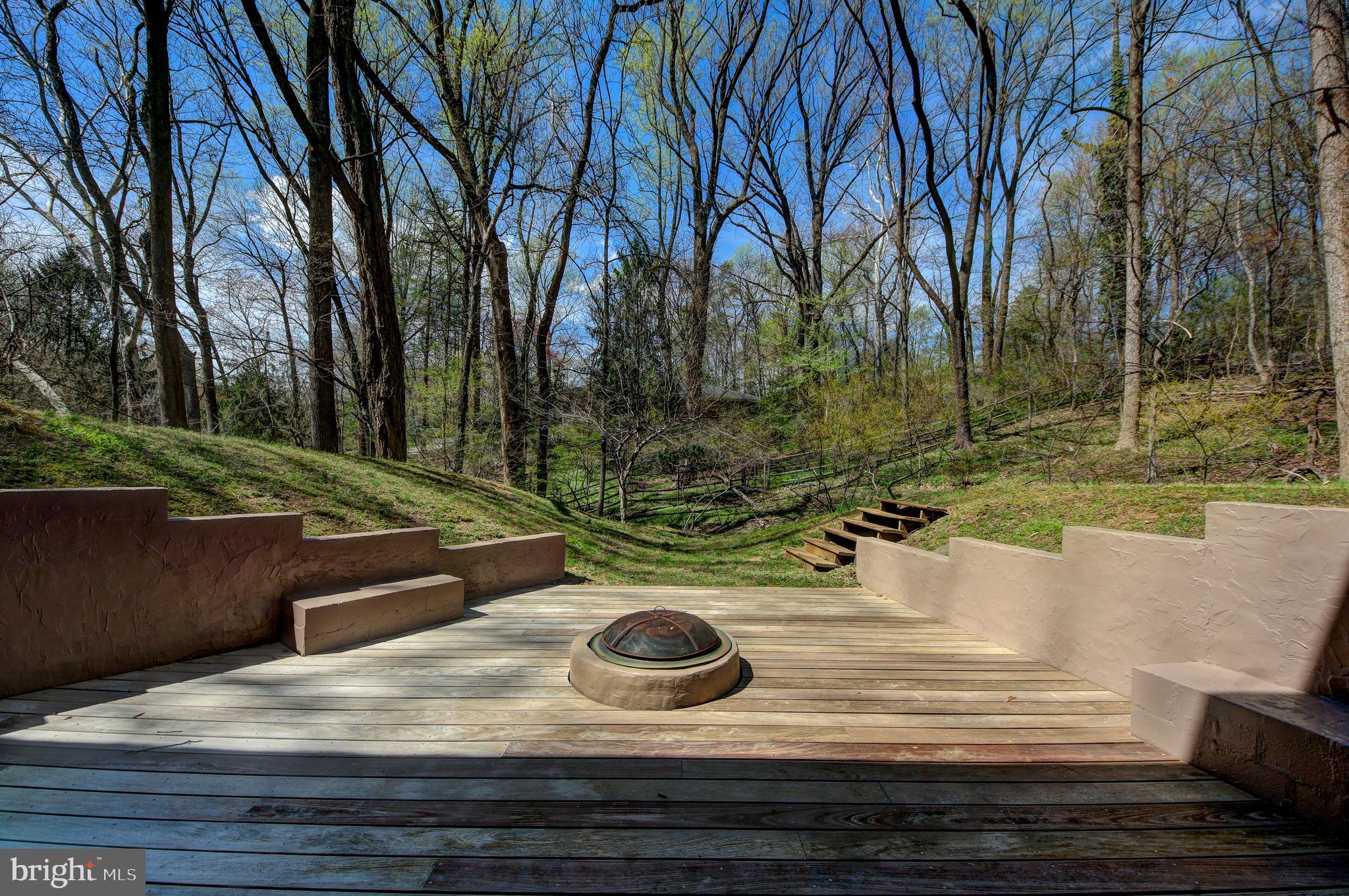 100 Apple Grove Road Silver Spring, MD 20904 - Photo 21 of 26 Master Terrace with Firepit