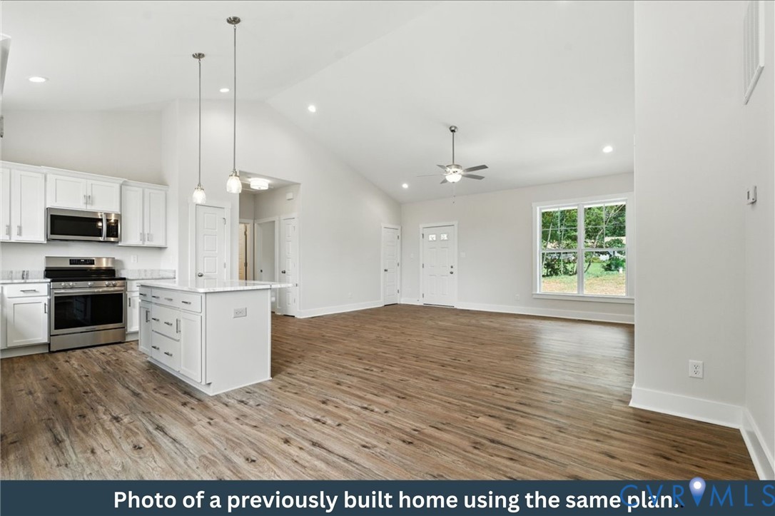 463 Briery Way Road Farmville, VA 23901 - Photo 6 of 12 Open To Kitchen, LVP Flooring, Recessed Lighting.