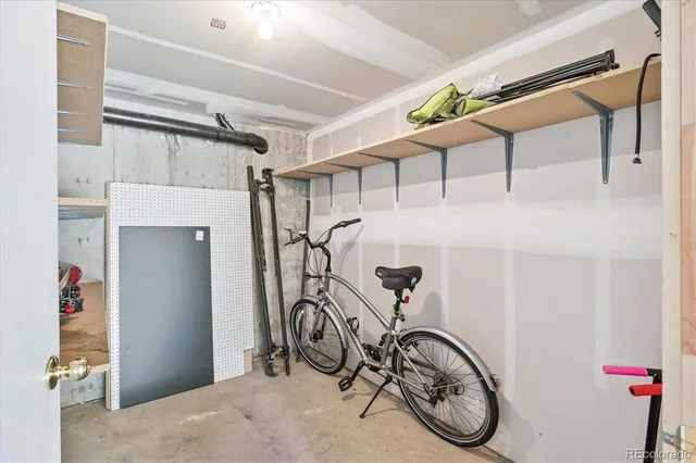 a view of an front door