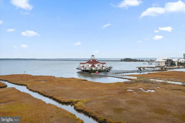 a view of an ocean and beach