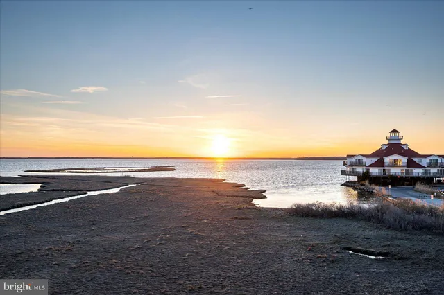 a view of an ocean beach
