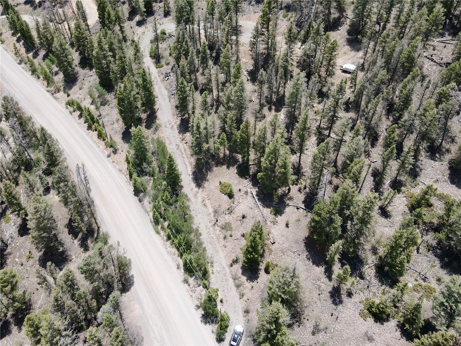 1445 Redhill Road Fairplay, CO 80440 - Photo 26 of 31 Aerial overview of property's location with rural landscape