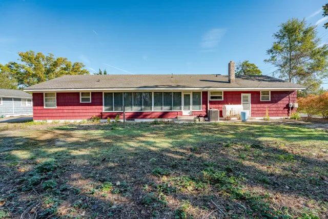 a view of a house with garden