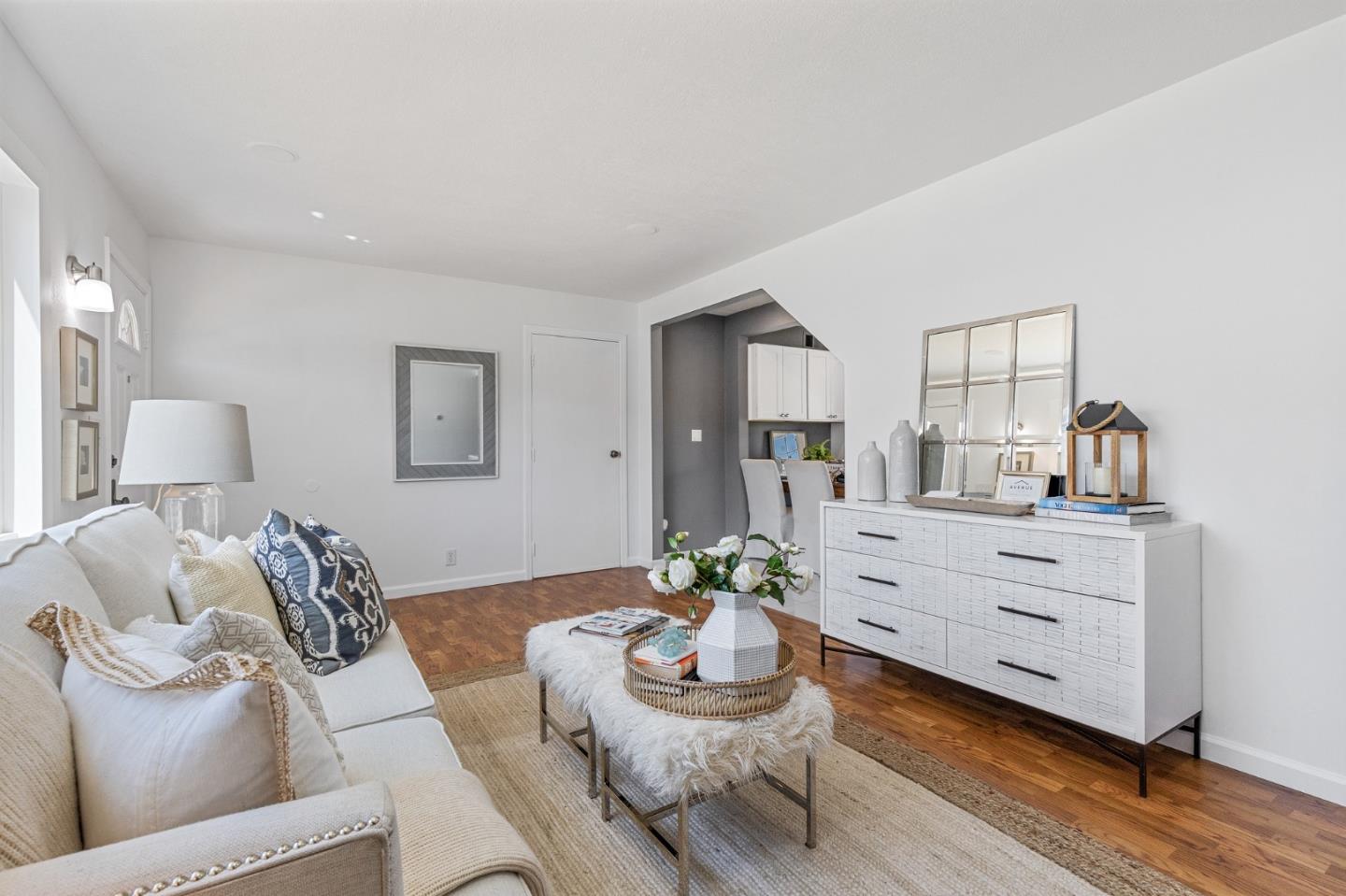 551 Inverness Drive Pacifica, CA 94044 - Photo 8 of 37 a living room with furniture and a wooden floor