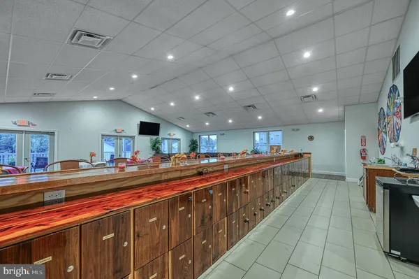 a kitchen with stainless steel appliances lots of counter top space