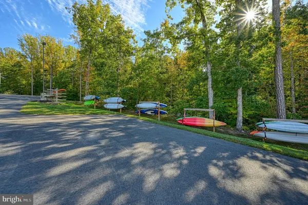 a garden view with a sitting space and garden