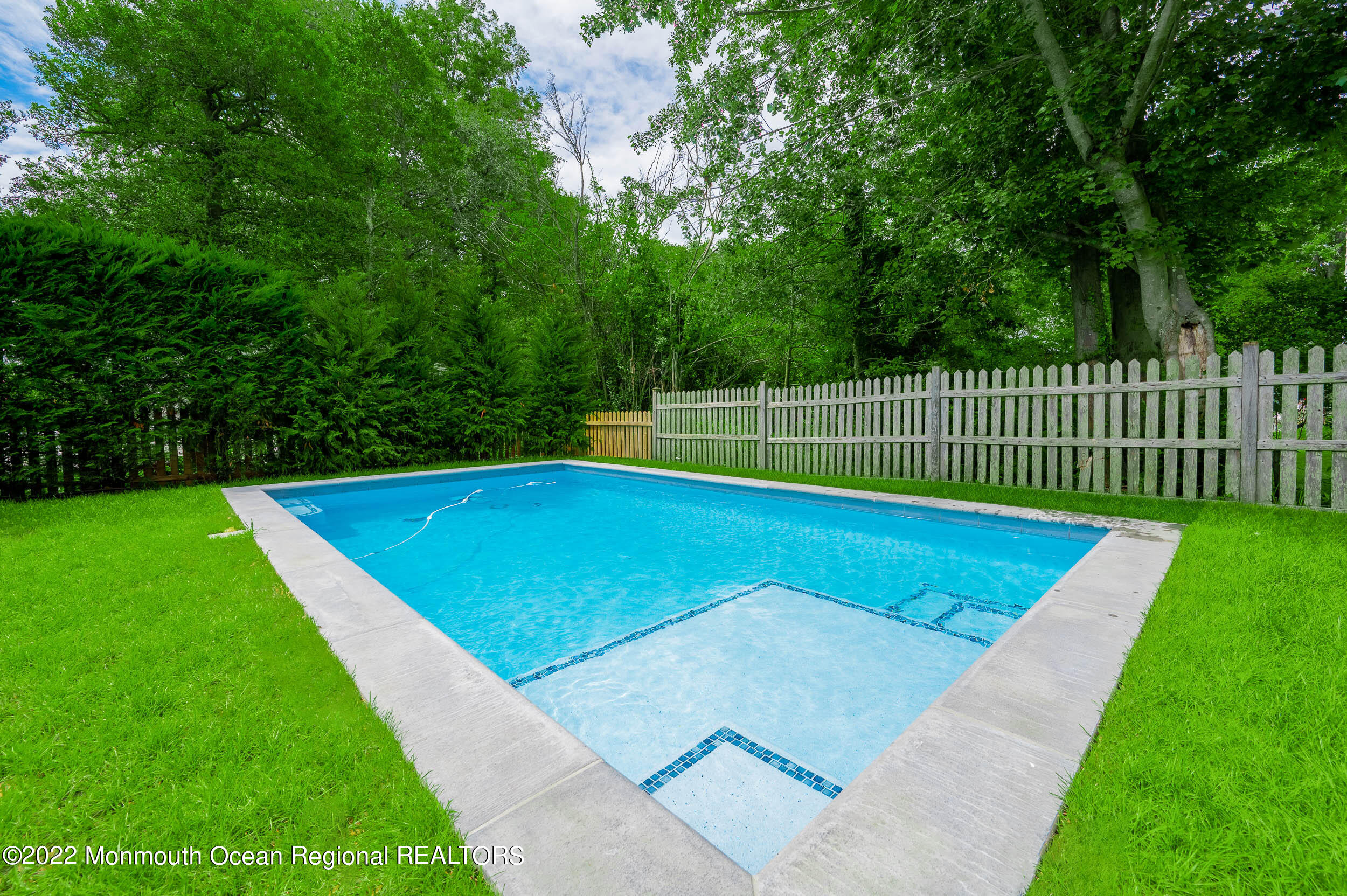 405 Salem Avenue Spring Lake, NJ 07762 - Photo 31 of 44 a view of a swimming pool with a in backyard