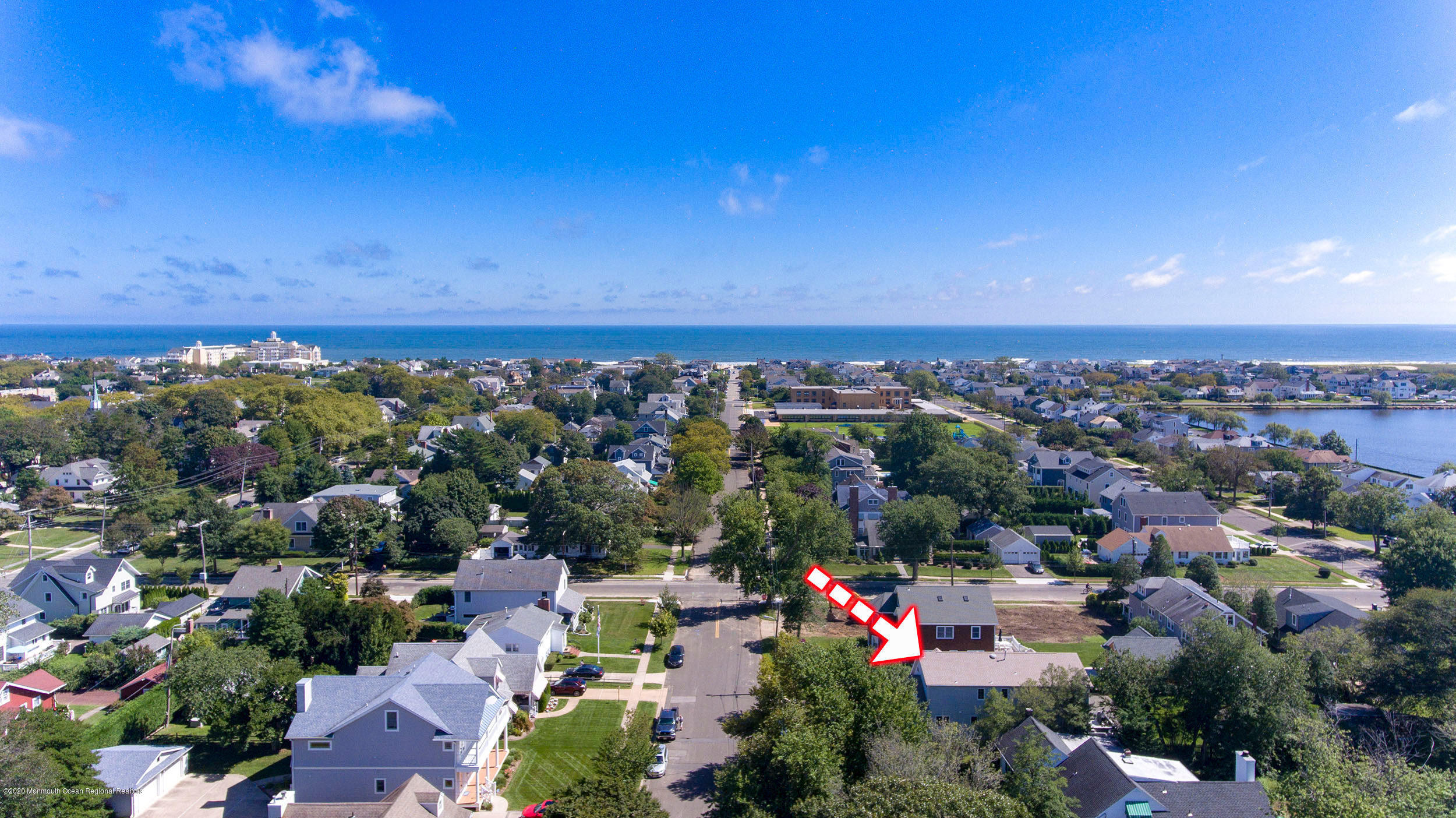 405 Salem Avenue Spring Lake, NJ 07762 - Photo 42 of 44 an aerial view of a city