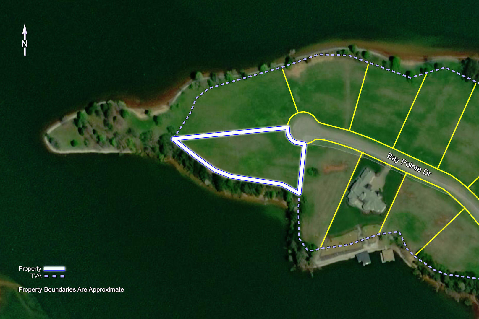 275 Bay Pointe Road Vonore, TN 37885 - Photo 12 of 14 12_BayPointeDrive_889R_SatellitePlat