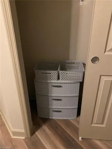 a view of walk in closet