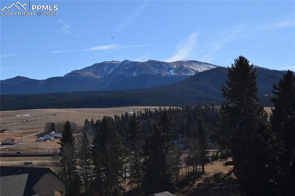 108 Allison Place Divide, CO 80814 - Photo 3 of 18 a view of a house with a mountain yard