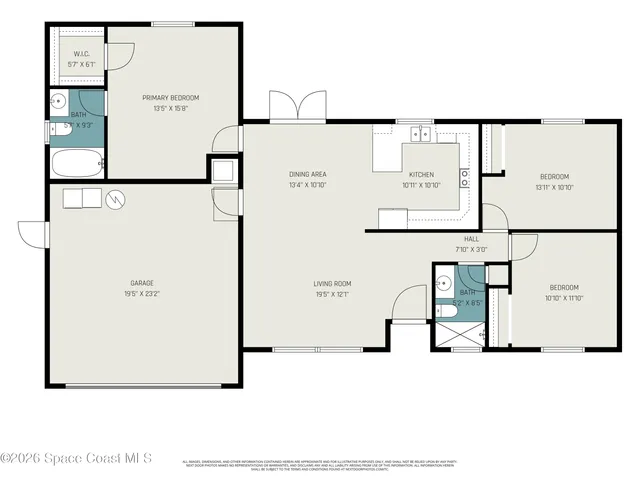 $310,000 | 1584 Gardner Drive, Melbourne, FL 32935