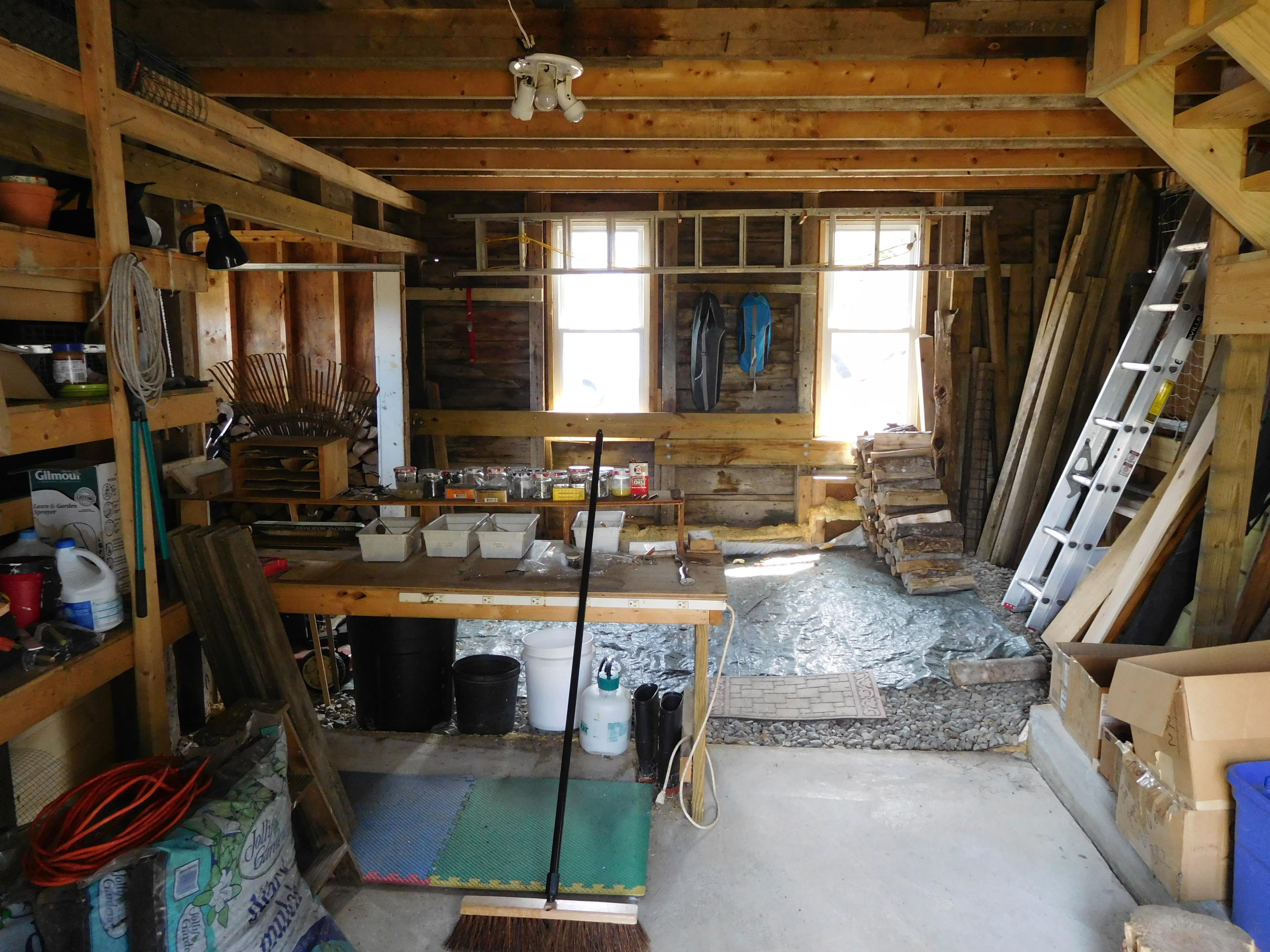 384 North Lubec Road Lubec, ME 04652 - Photo 30 of 38 Barn interior.