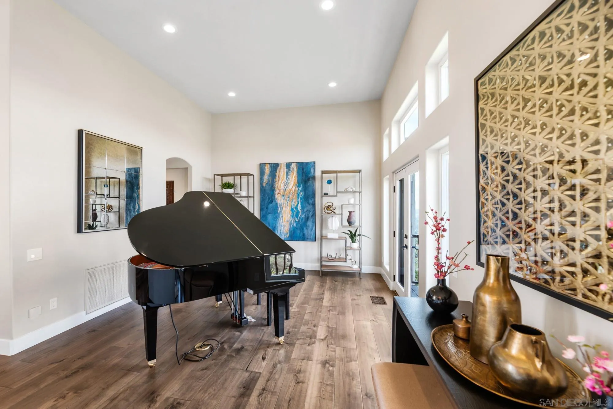 15484 Markar Road Poway, CA 92064 - Photo 22 of 75 a living room with furniture and a wooden floor
