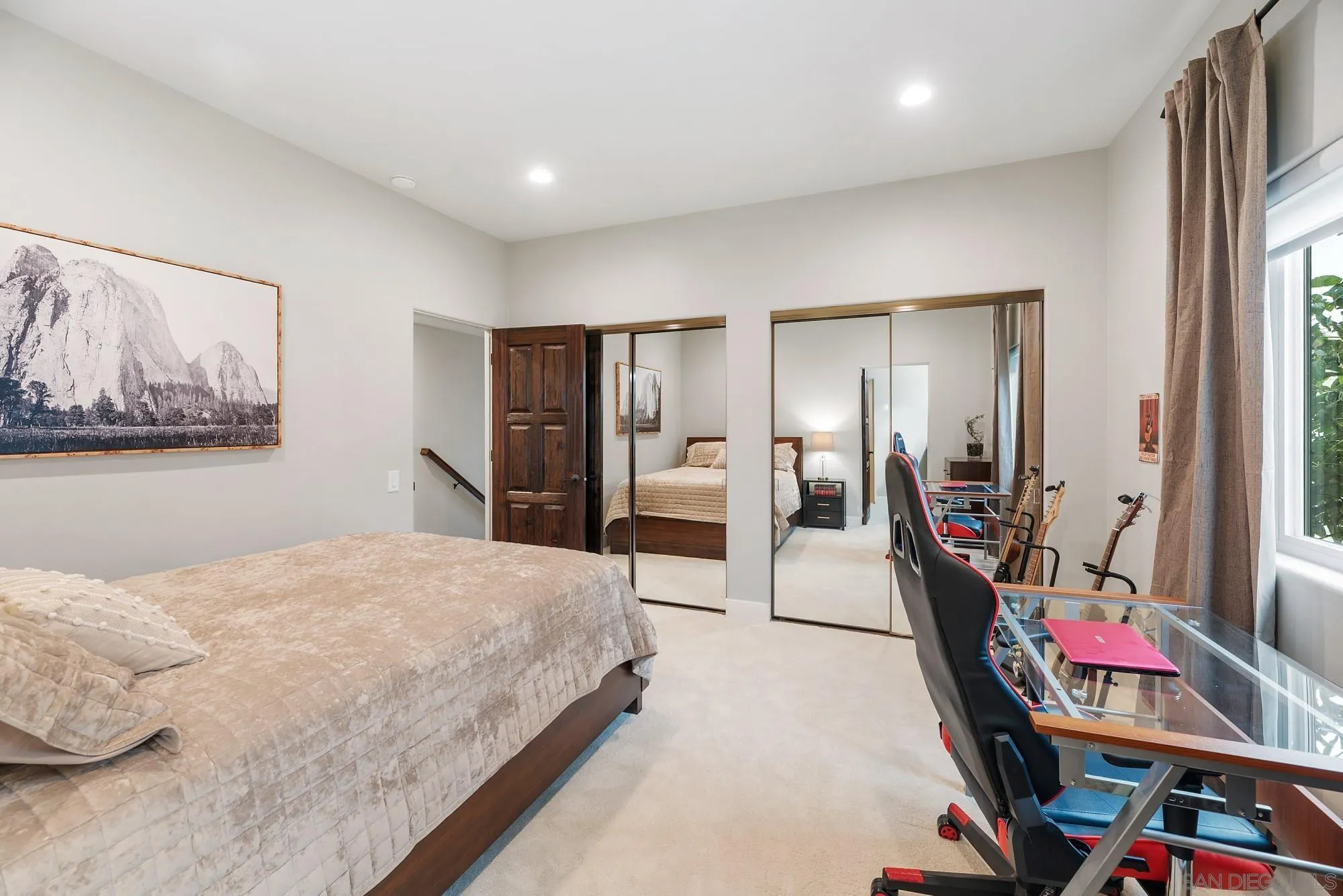 15484 Markar Road Poway, CA 92064 - Photo 45 of 75 a bed room with a bed and a television