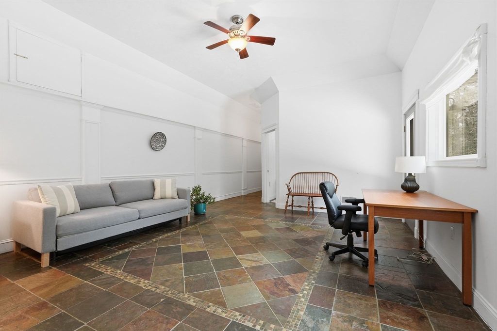 16 North Valley Road Pelham, MA 01002 - Photo 27 of 41 a living room with furniture