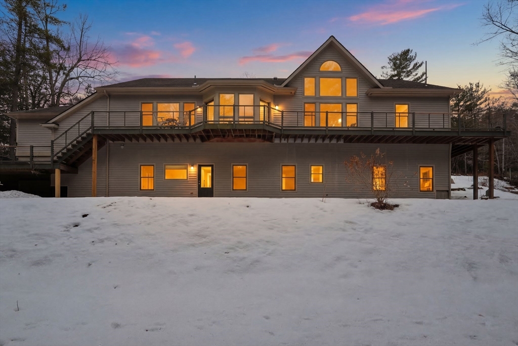 16 North Valley Road Pelham, MA 01002 - Photo 40 of 41 a front view of a house with a yard