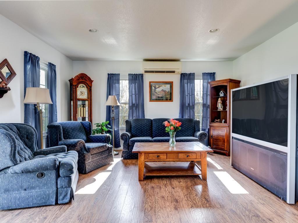 105 Tate Road Hookstown, PA 15050 - Photo 10 of 25 a living room with furniture and a flat screen tv