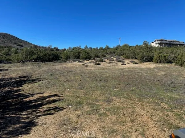a view of an outdoor space with mountain view