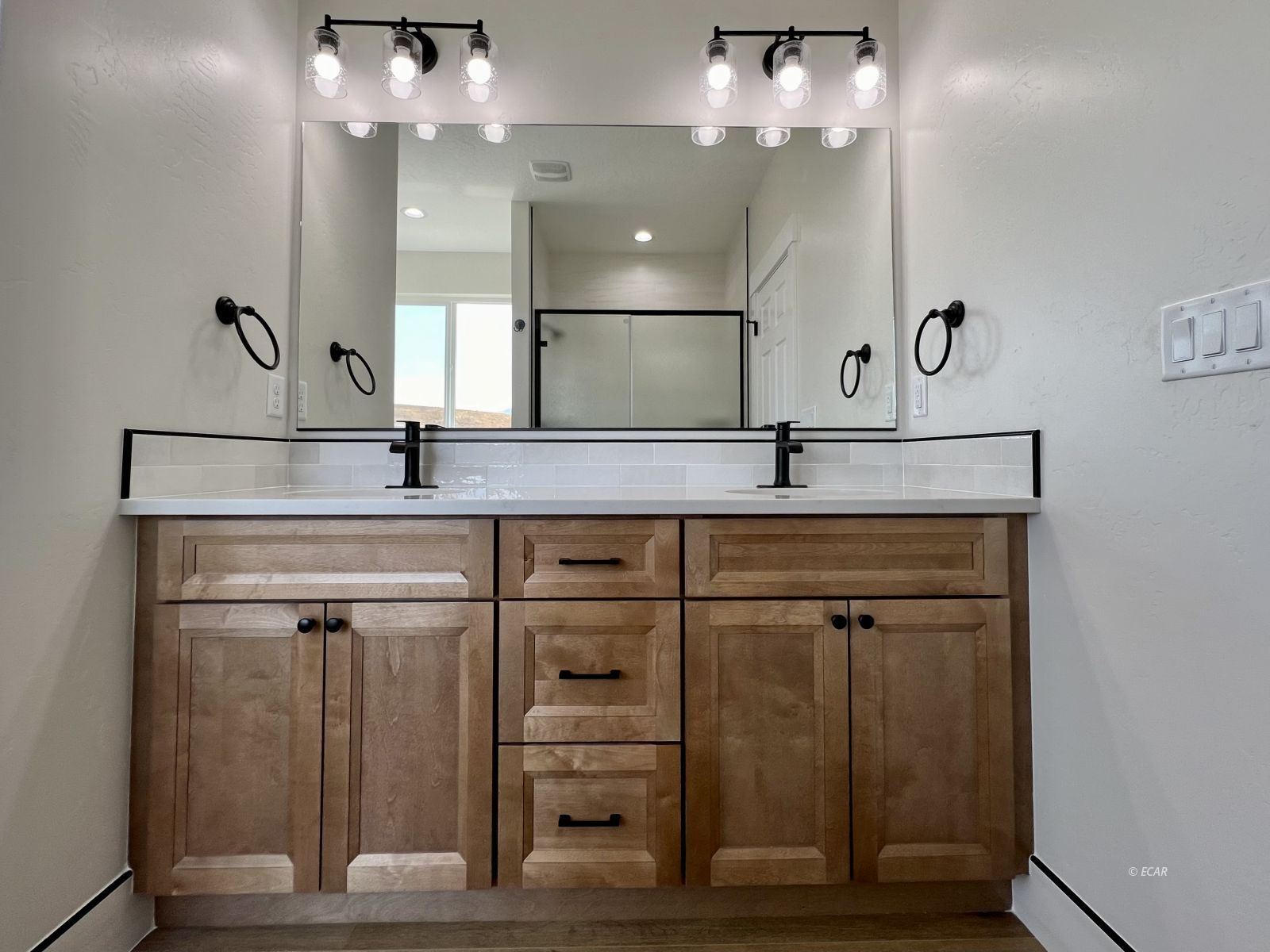 610 Ridgeway Drive Spring Creek, NV 89815 - Photo 27 of 33 a sink with a mirror
