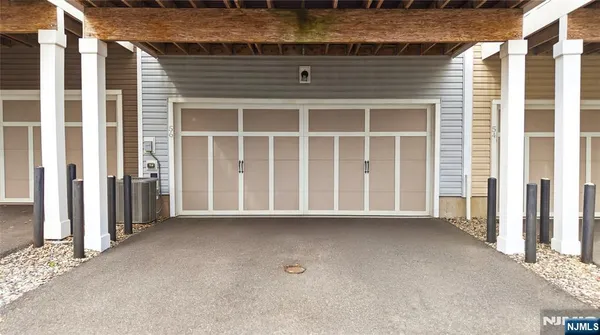 a play ground with potted plants