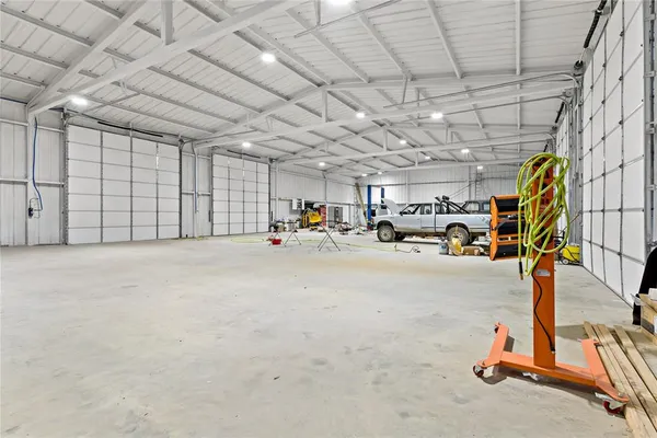 a view of garage