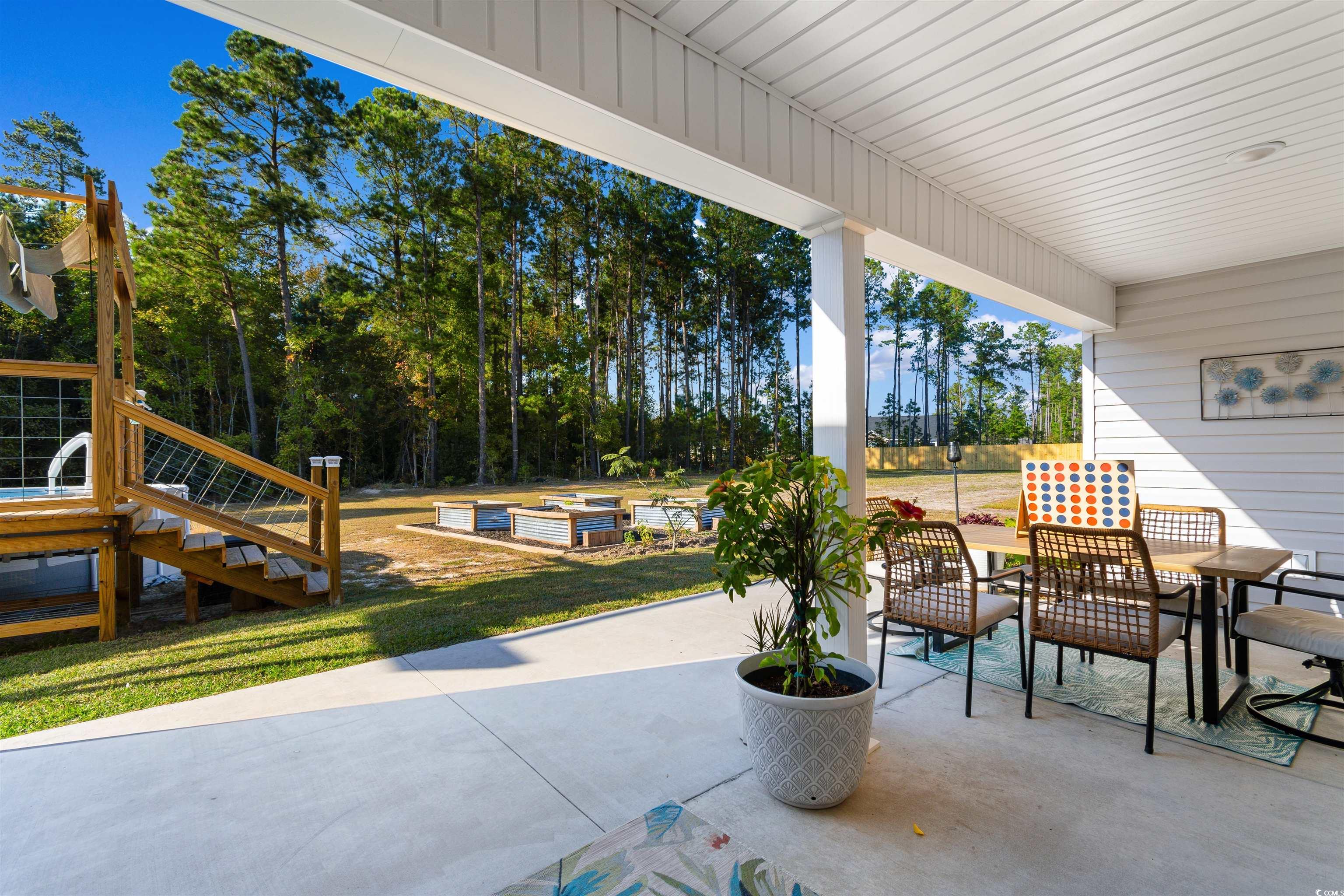 2279 Vaught Road Galivants Ferry, SC 29544 - Photo 28 of 40 View of patio
