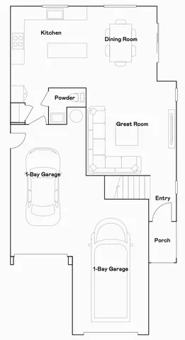 a outdoor space with furniture