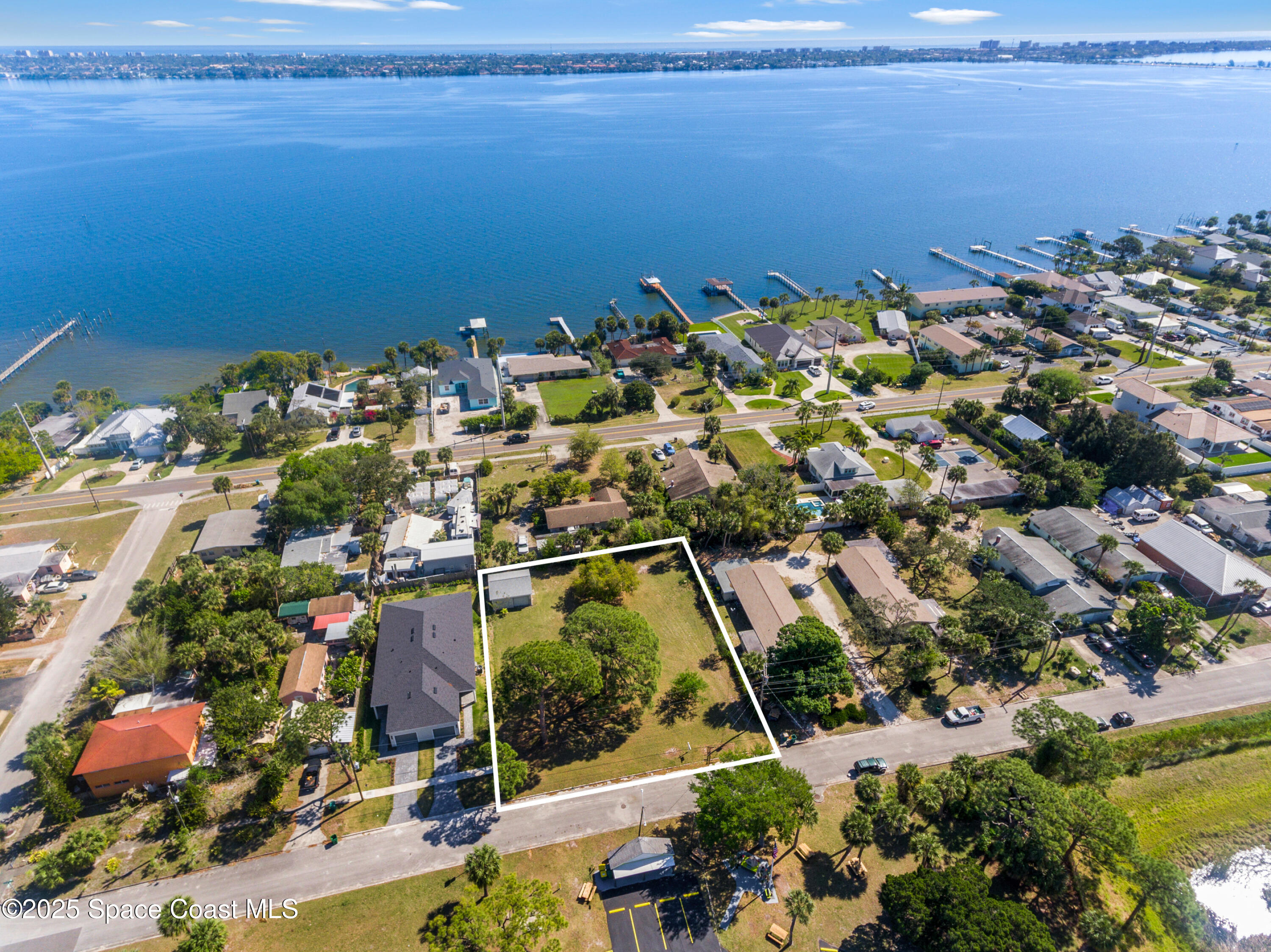 view of city and ocean