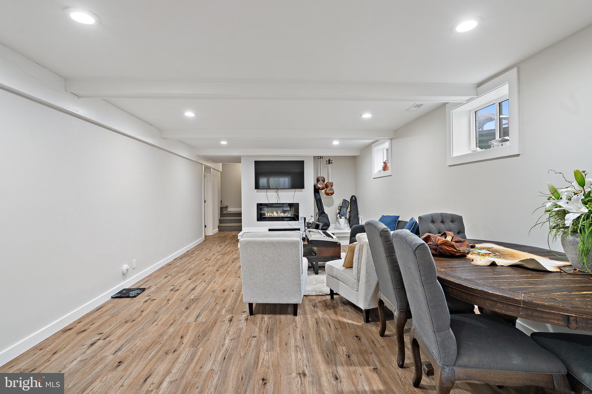 10022 Colvin Run Road Great Falls, VA 22066 - Photo 28 of 33 Spacious Recreation Room in the Walk-out Basement