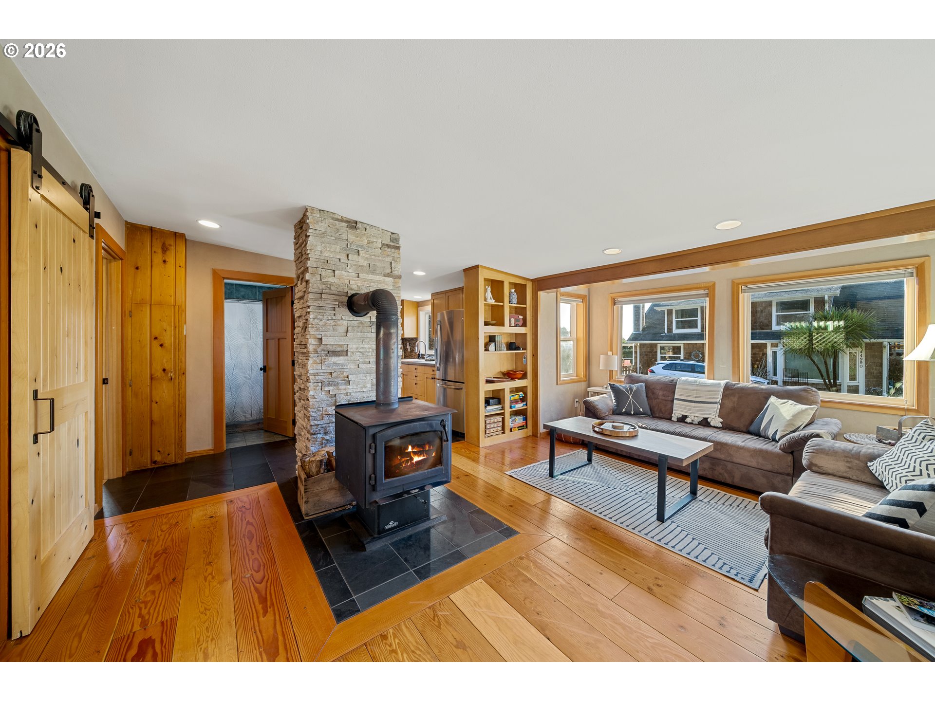 6165 Columbia Street Arch Cape, OR 97102 - Photo 14 of 43 Fireplace Wood Burning Stove/Insert