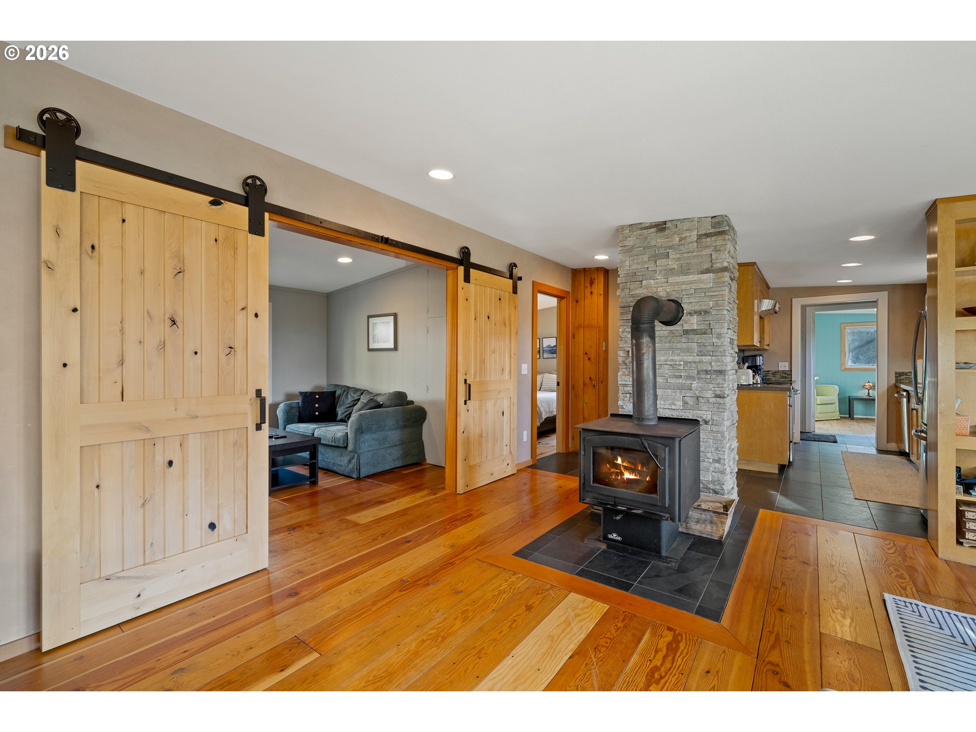 6165 Columbia Street Arch Cape, OR 97102 - Photo 17 of 43 Fireplace Wood Burning Stove/Insert