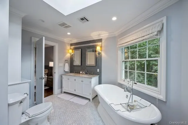 a bathroom with a sink and a bathtub