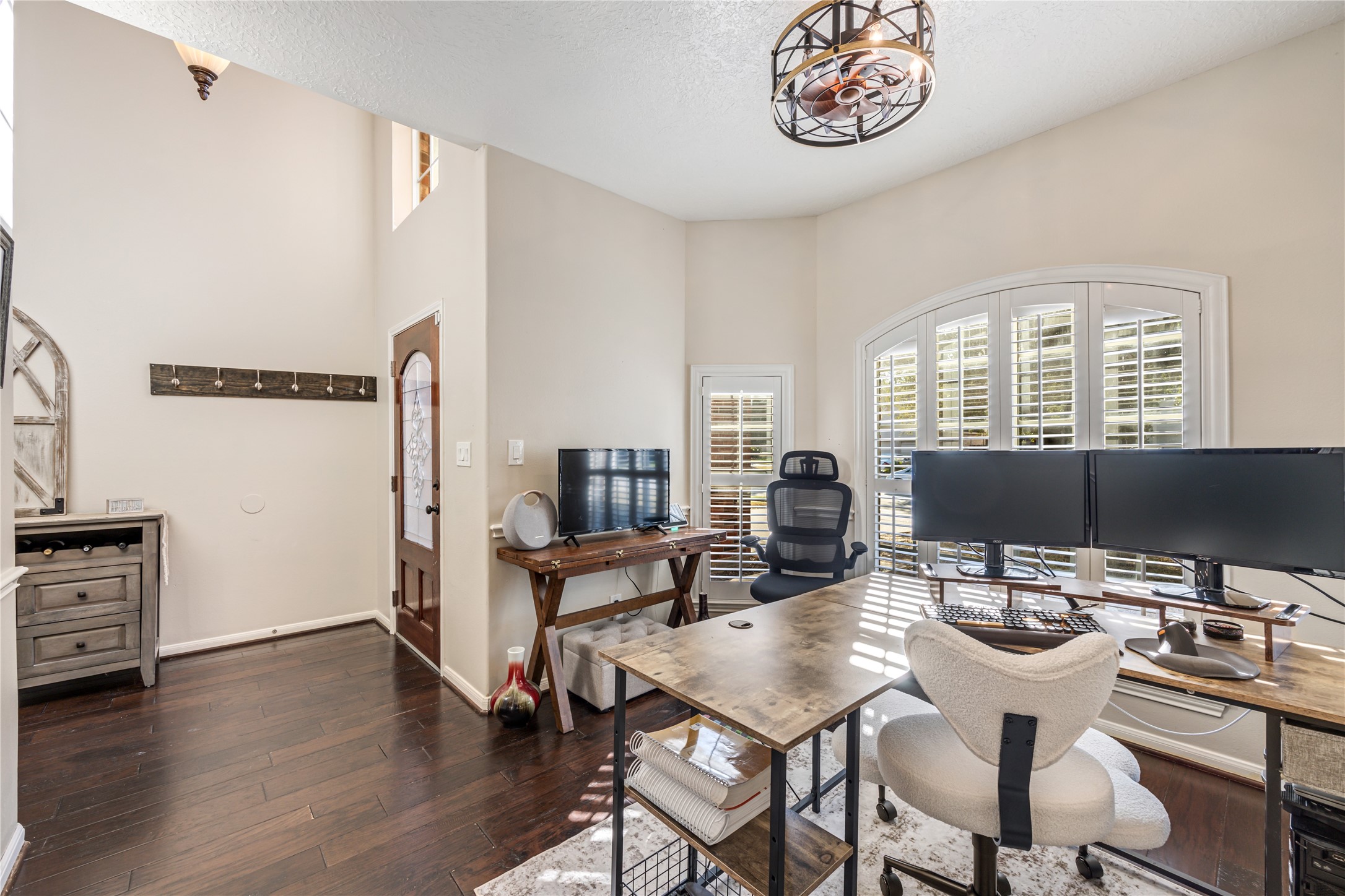23106 Oxbow Trail Spring, TX 77373 - Photo 8 of 43 a view of a dining room with furniture window and wooden floor