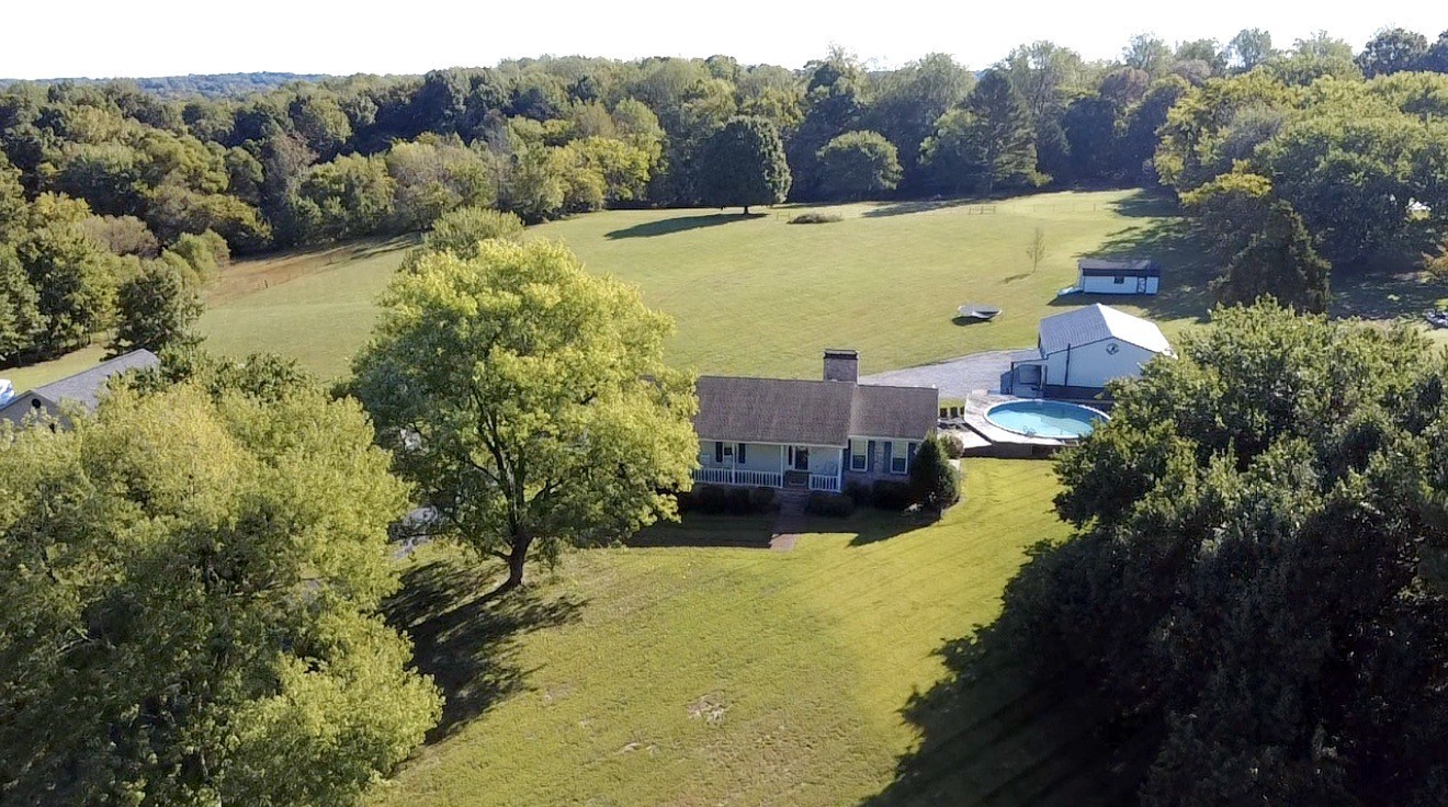 356 Lee Road Cottontown, TN 37048 - Photo 51 of 52 a view of a swimming pool with a yard
