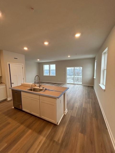 126 River Ridge Drive Coraopolis, PA 15108 - Photo 5 of 29 a large kitchen with stainless steel appliances granite countertop a lot of counter space and wooden floors