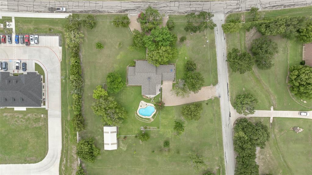 108 Carlin Road Mansfield, TX 76063 - Photo 31 of 40 an aerial view of a residential houses with outdoor space