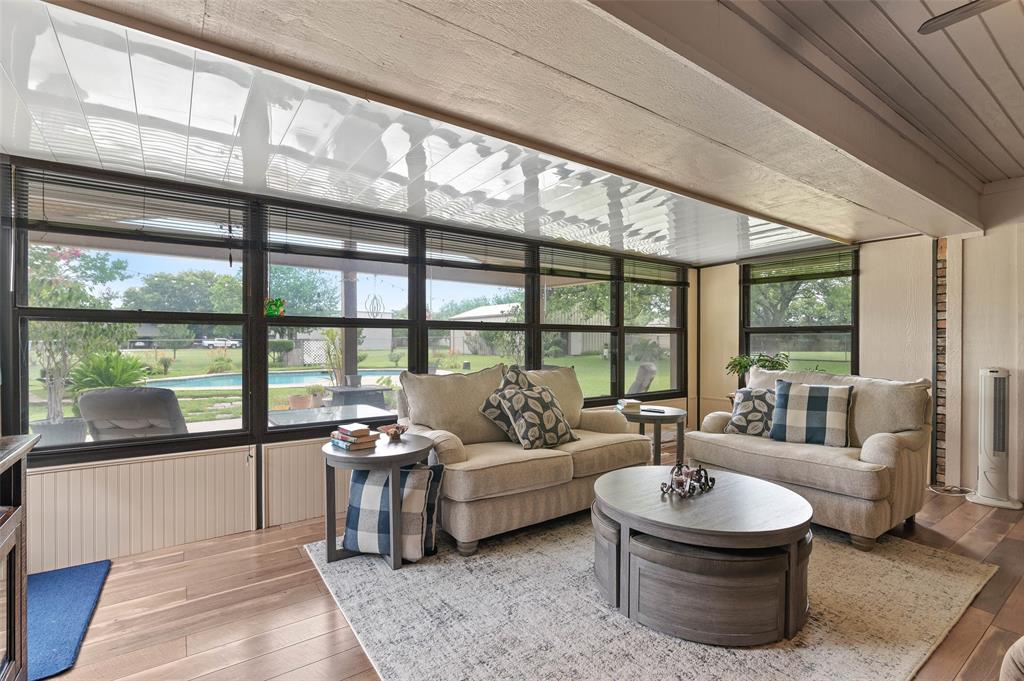 108 Carlin Road Mansfield, TX 76063 - Photo 4 of 40 a living room with furniture and a large window