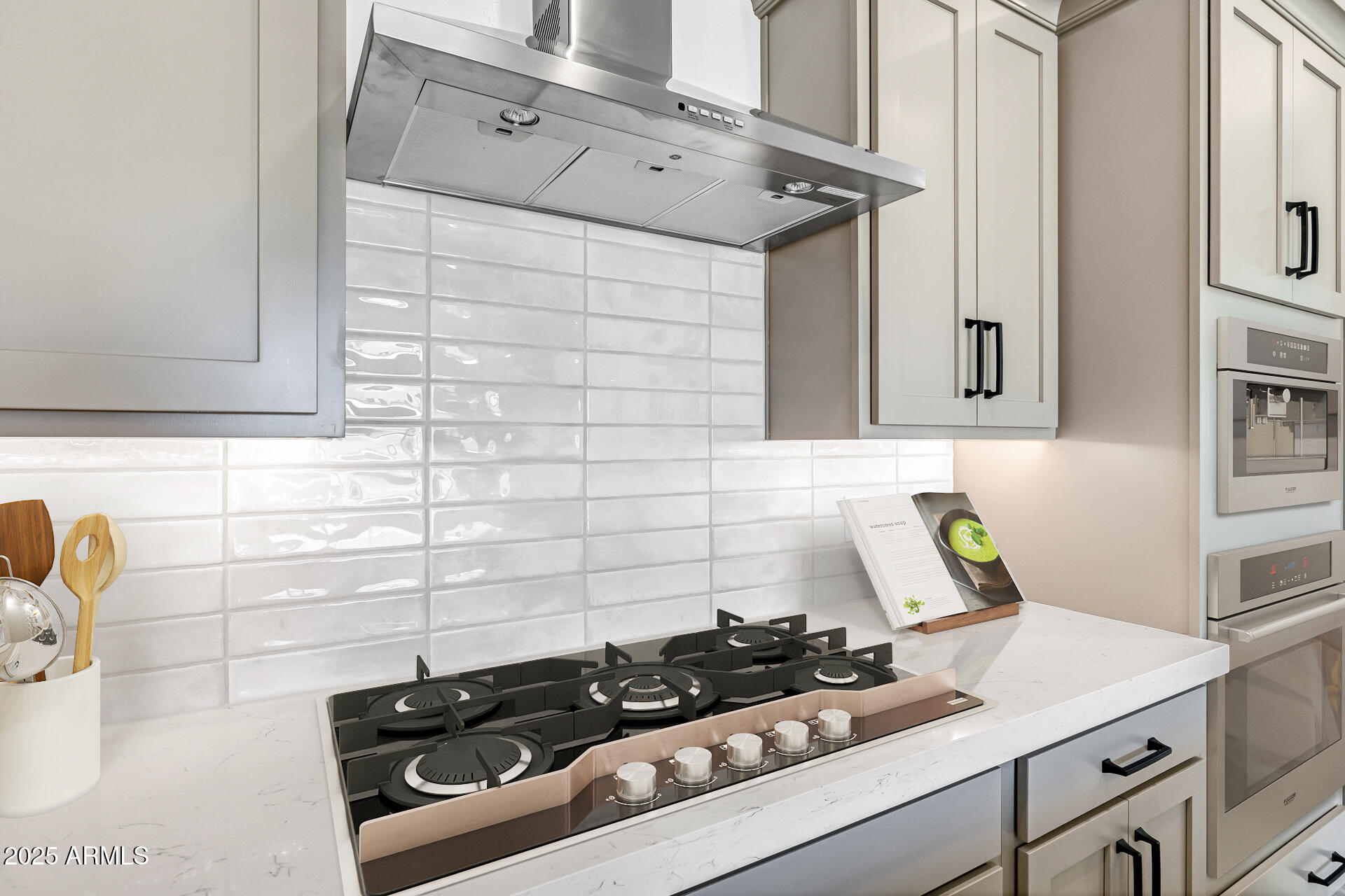 4252 East Bernice Street Gilbert, AZ 85295 - Photo 18 of 72 a kitchen with a stove and a cabinets
