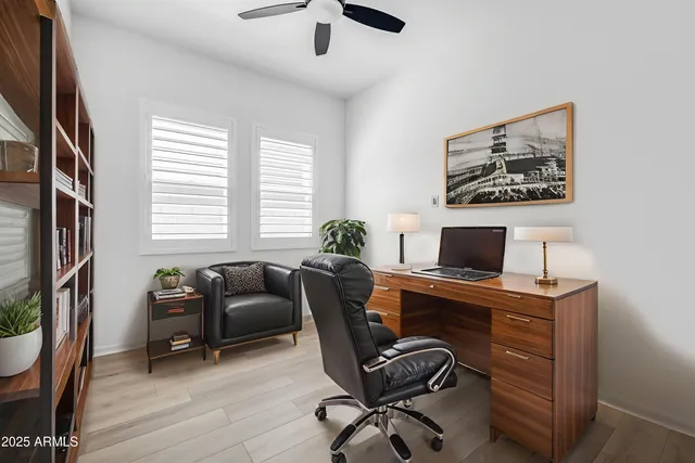 a view of backyard of house